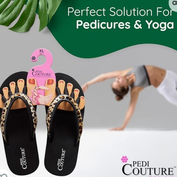 NWOT Pedicure Sandals for Women - Toe Separator Slippers - Picture 2 of 7